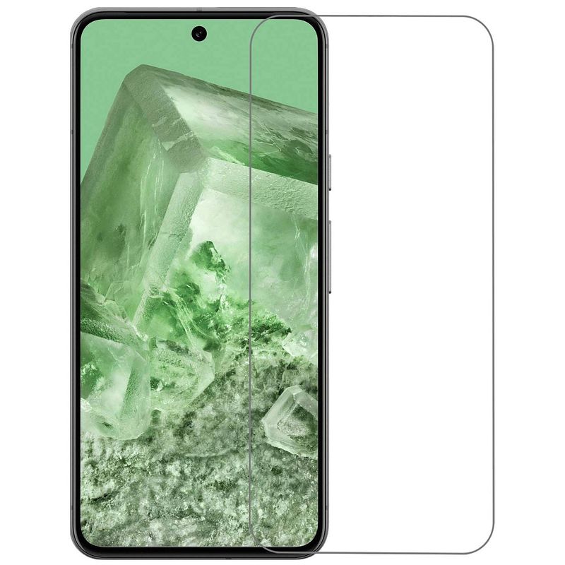 Foto van Basey google pixel 8 screenprotector tempered glass - google pixel 8 beschermglas screen protector glas