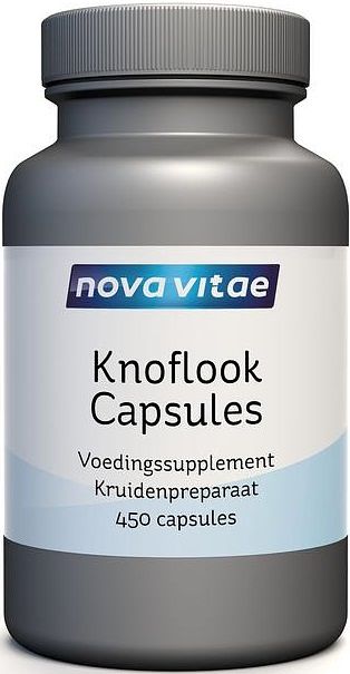 Foto van Nova vitae knoflook capsules