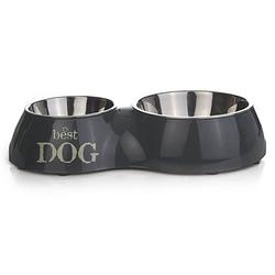 Foto van Beeztees dubbele voederbak best dog 510 ml 31x17,5 cm 650395