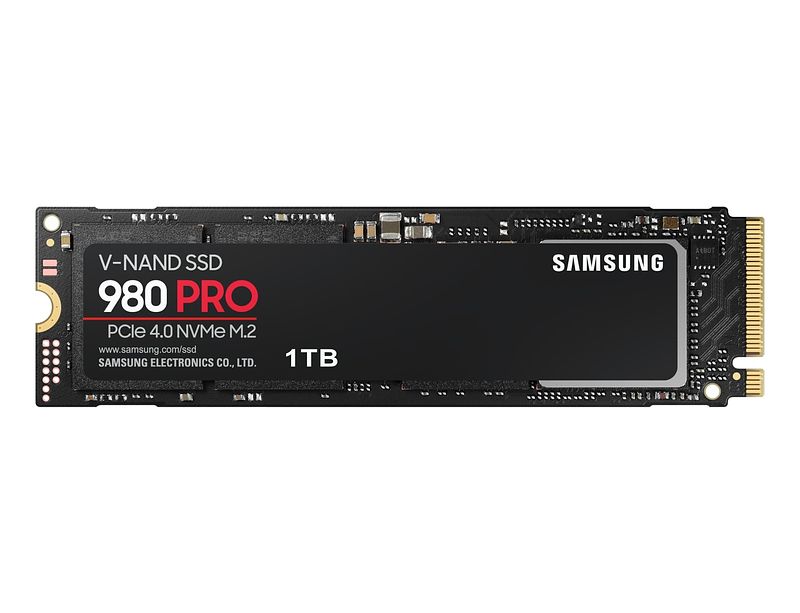 Foto van Samsung 980 pro 1tb interne ssd zwart