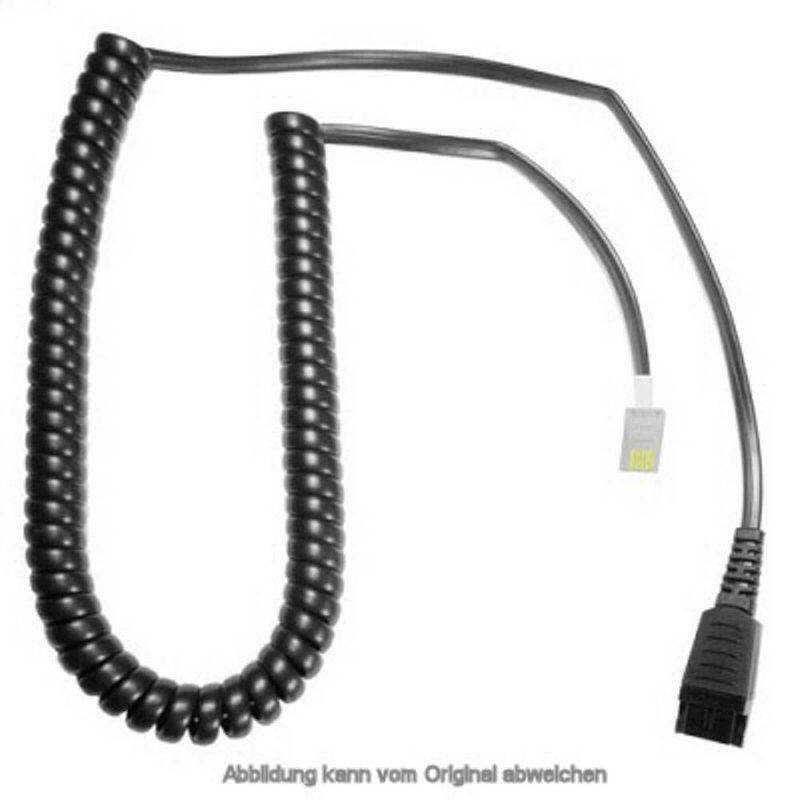 Foto van Imtradex ak-1 dex-qd telefoonheadset kabel zwart