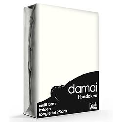 Foto van Hoeslaken multiform damai cream (katoen)-80/90 x 200/210 cm