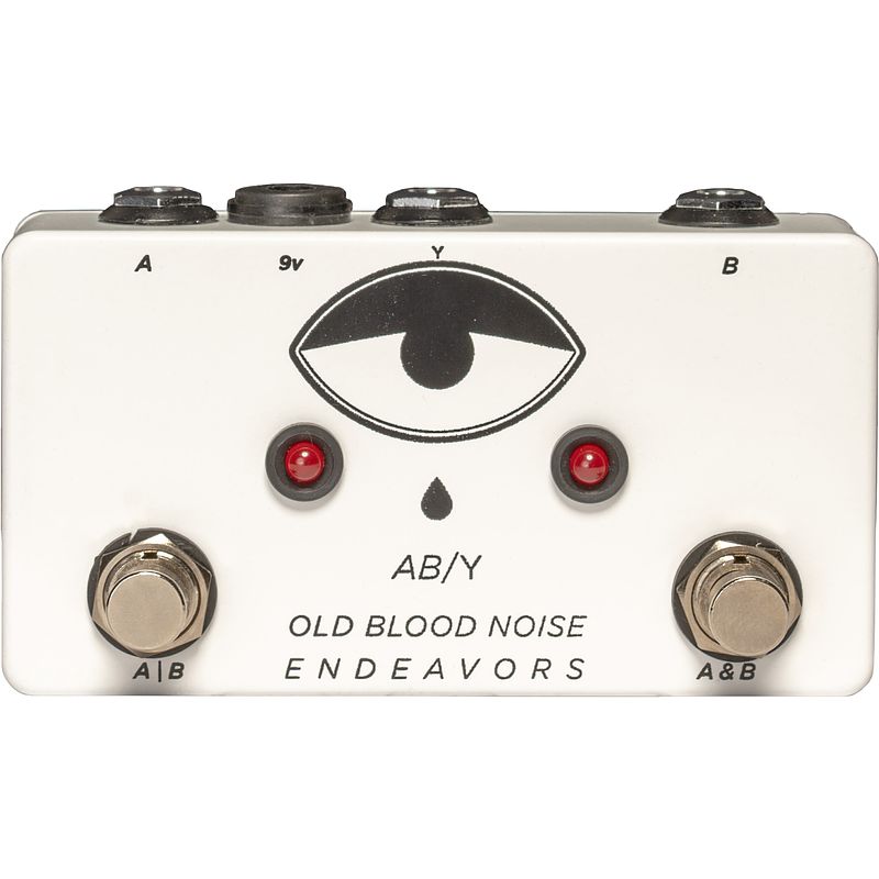 Foto van Old blood noise endeavors utility 2 ab/y switcher signaal splitter pedaal