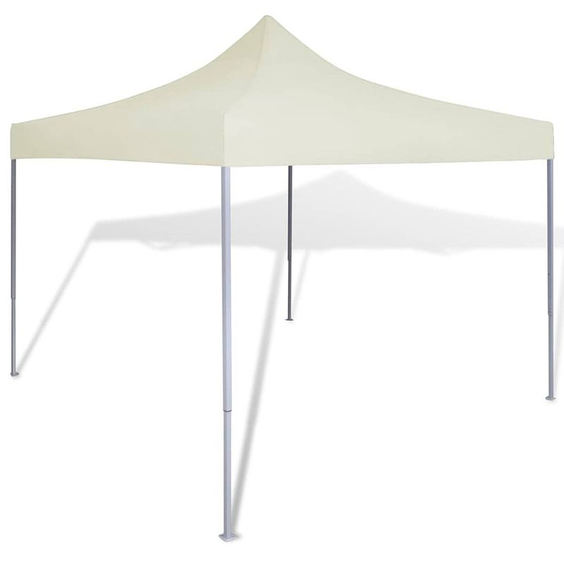 Foto van Vidaxl partytent inklapbaar 3x3 m crème