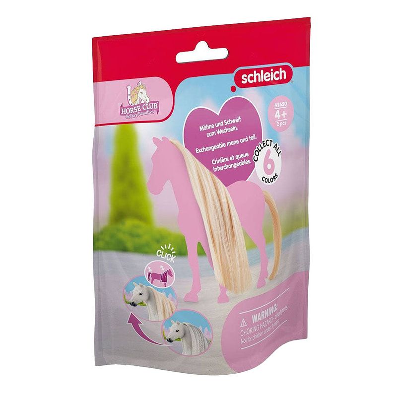 Foto van Schleich horse club haar beauty horses blond 42650