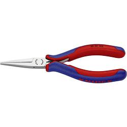 Foto van Knipex 35 52 145 elektronica en fijnmechanica platte tang recht 145 mm