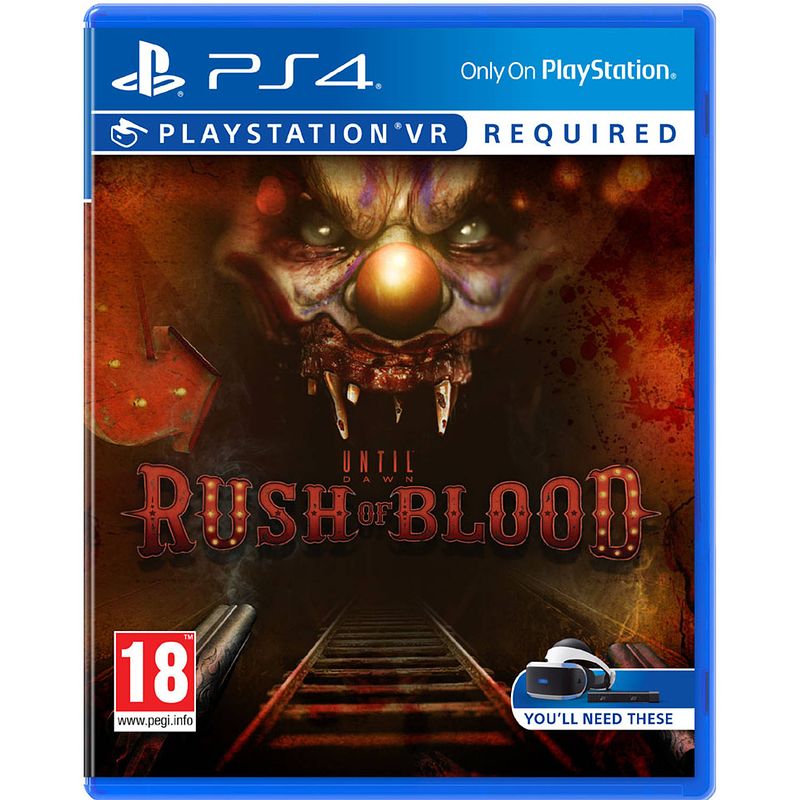 Foto van Ps4 vr until dawn: rush of blood