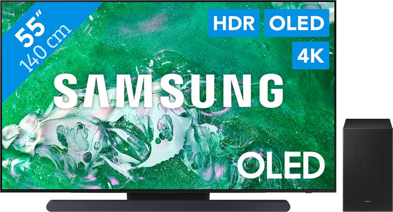 Foto van Samsung oled 4k 55s90d (2024) + soundbar