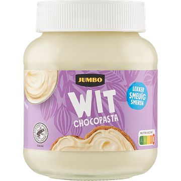 Foto van Jumbo wit chocopasta 400g