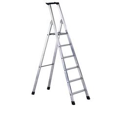 Foto van Zarges 42456 aluminium ladder opklapbaar werkhoogte (max.): 1340 cm 8 kg