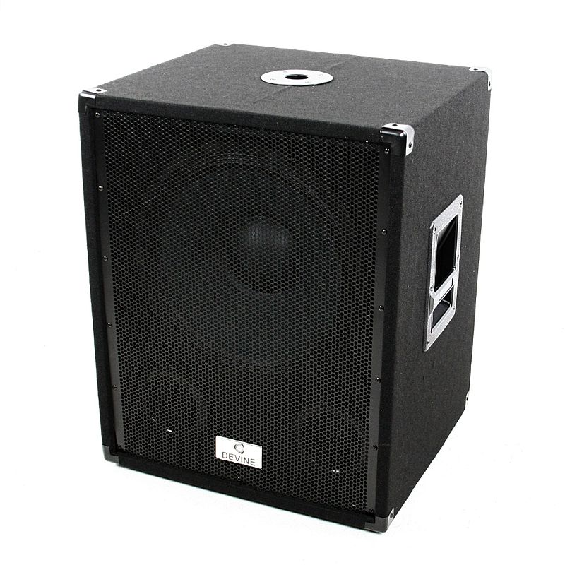 Foto van Devine b115a mkii actieve subwoofer met driekanaals versterker