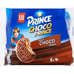 Foto van Lu prince choco prince chocolade 6 koeken 170g bij jumbo