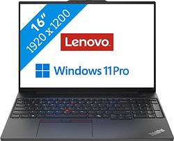 Foto van Lenovo thinkpad e16 gen 2 (intel) - 21ma001tmh qwerty