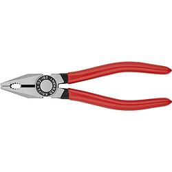 Foto van Knipex 03 01 180 werkplaats combinatietang 180 mm din iso 5746