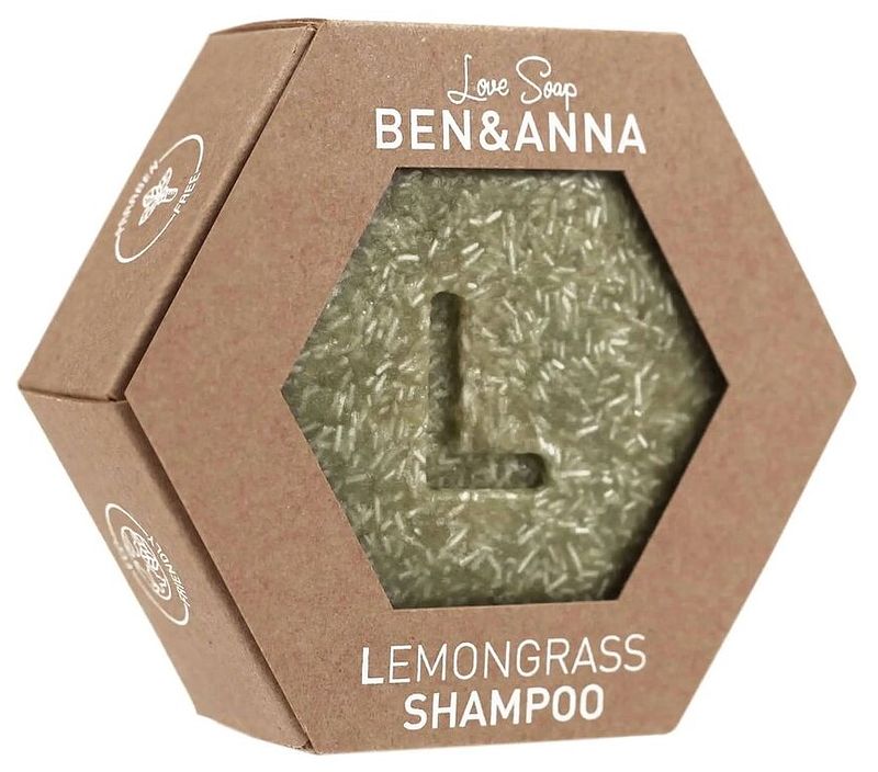 Foto van Ben & anna lovesoap lemongrass shampoo