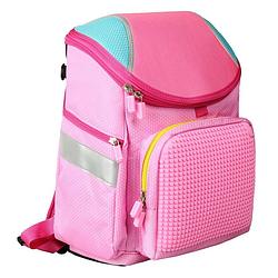 Foto van Upixel super class school bag - kinderrugzak - diy pixel art - bubblegum roze