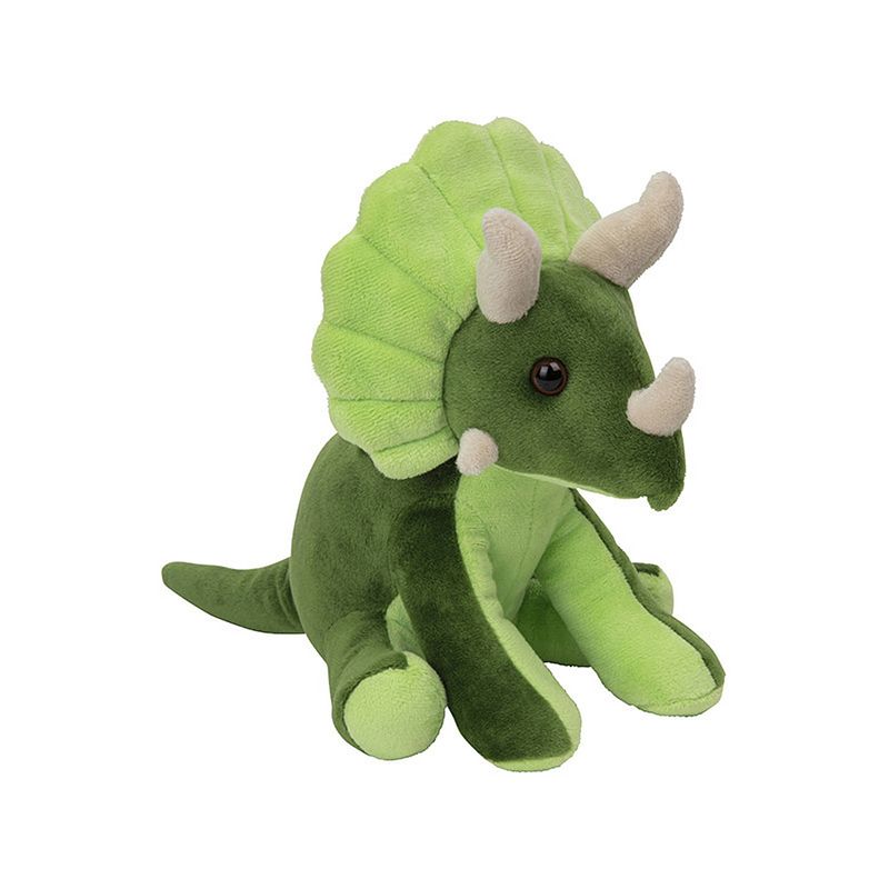 Foto van Pluche knuffel dinosaurus triceratops van 20 cm - knuffeldier