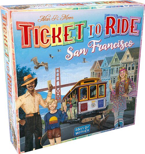 Foto van Ticket to ride san francisco