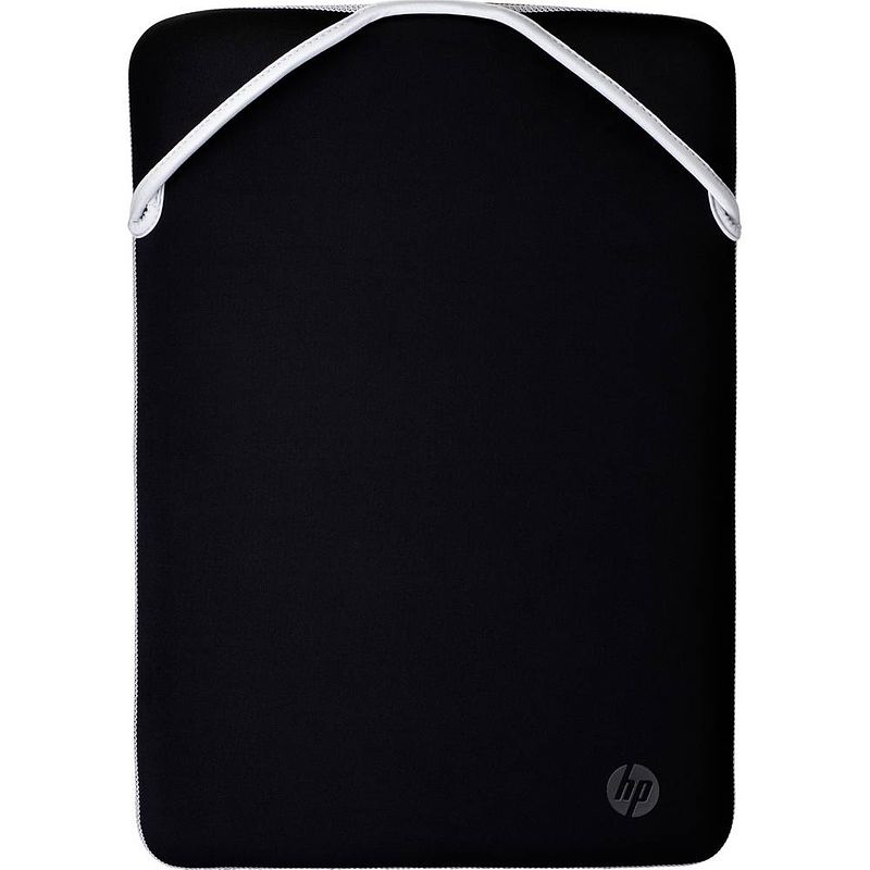 Foto van Hp laptop sleeve reversible 14 inch (zwart/zilver)