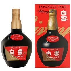 Foto van Sake shirayuki 75cl wijn + giftbox