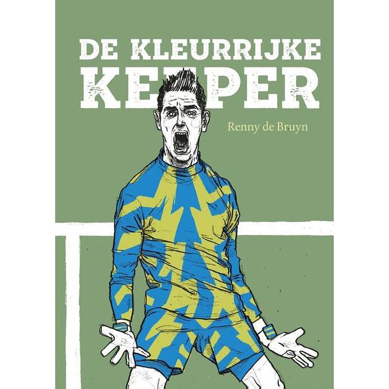 Foto van De kleurrijke keeper