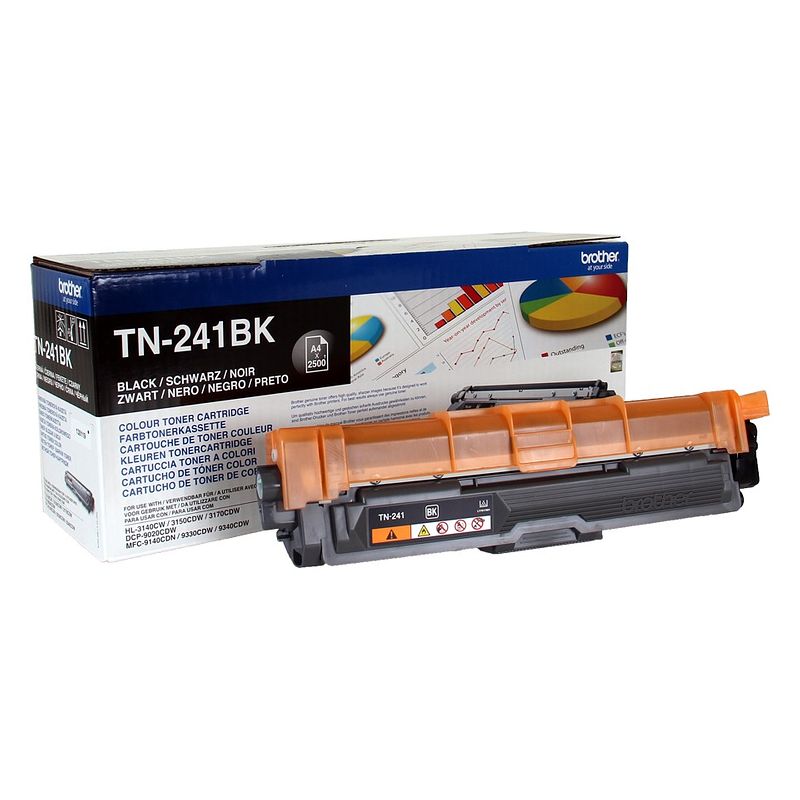 Foto van Brother tn-241bk toner zwart