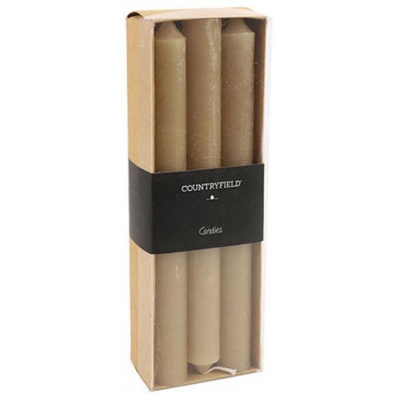 Foto van Countryfield kaarsen vela 20 cm wax 6 stuks