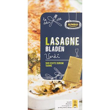 Foto van Jumbo lasagnebladen verdi 250g