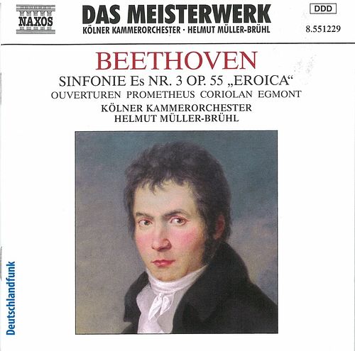 Foto van Beethoven: symphony no.3/prometheus overture/coriolan overture/egmont overture - cd (4891030512924)