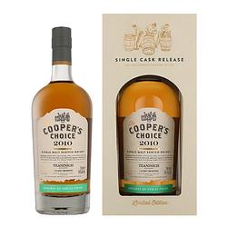 Foto van Coopers choice vintage 2010 teaninich 70cl whisky + giftbox