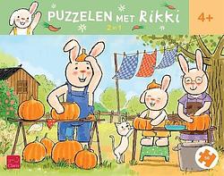 Foto van Puzzelen met rikki. 2-in-1-puzzel rikki viert feest - overig (5407009980039)