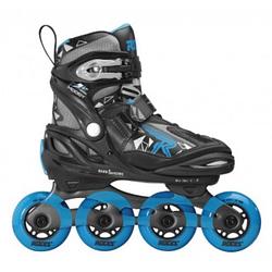 Foto van Roces moody tif inlineskates zwart/blauw 36-40