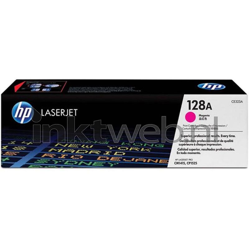 Foto van Hp 128 magenta toner