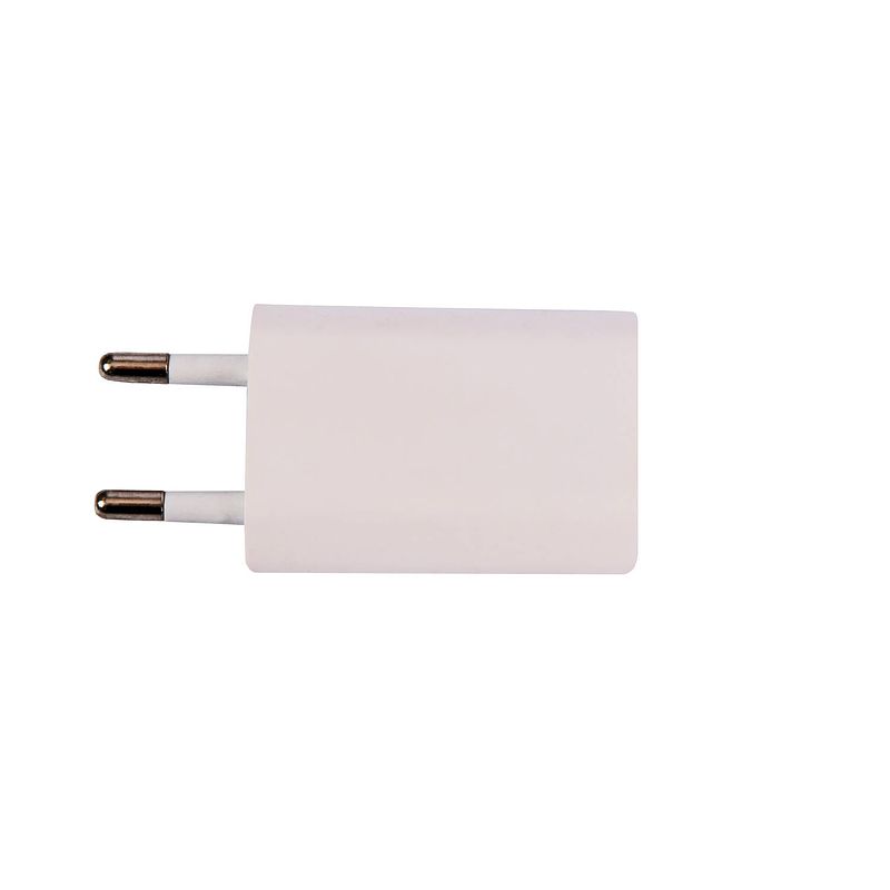 Foto van Opladers 5w adapters wit usb oplader met kortsluiting bescherming universele oplader voeding adapter