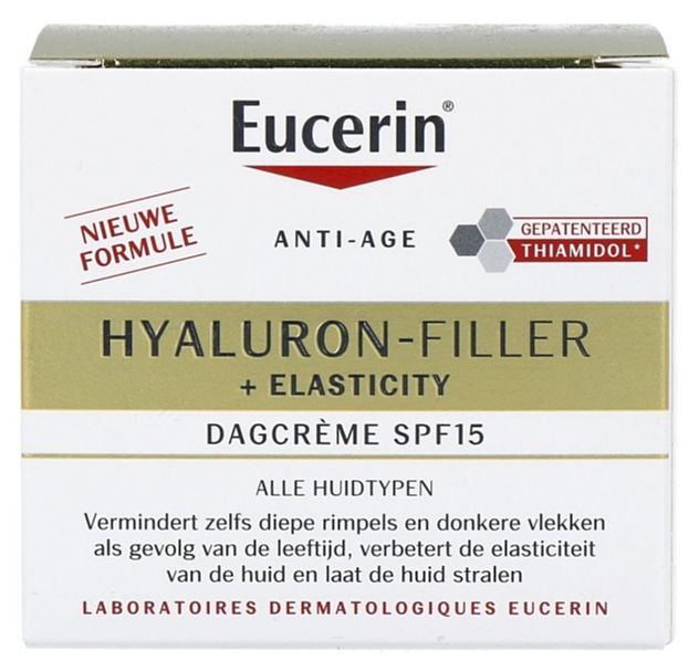Foto van Eucerin hyaluron-filler + elasticity dagcrème spf 15
