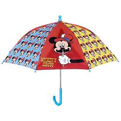 Foto van Perletti paraplu mickey mouse 66 cm polyester rood