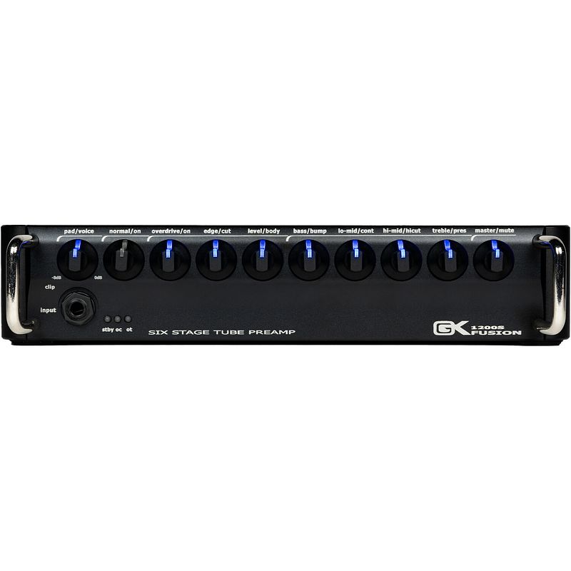 Foto van Gallien-krueger fusion 1200s 1200 watt basgitaar versterkertop