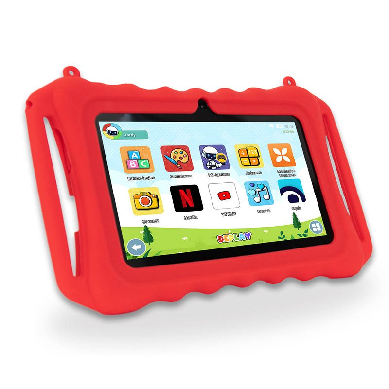 Foto van Deplay kids tablet lite 7's's - rood