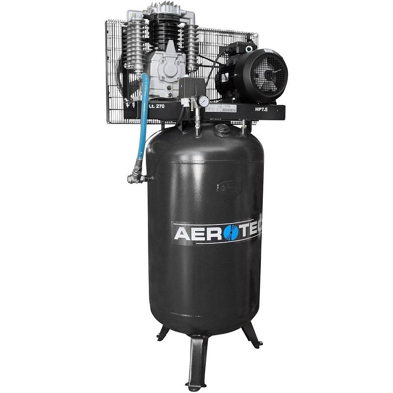 Foto van Aerotec pneumatische compressor 270 l 10 bar