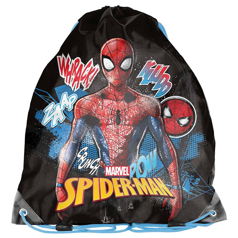 Foto van Spider-man gymbag, crunch - 38 x 34 cm - polyester