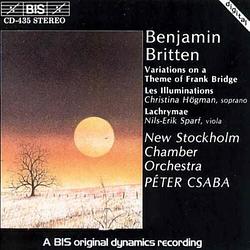 Foto van Britten: variations on a theme of frank bridge - cd (7318590004357)