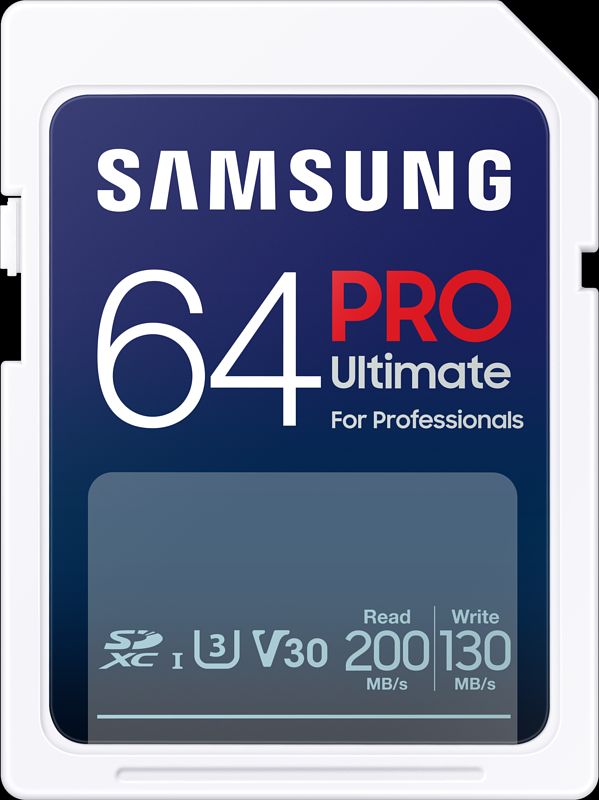 Foto van Samsung pro ultimate 64 gb (2023) sdxc