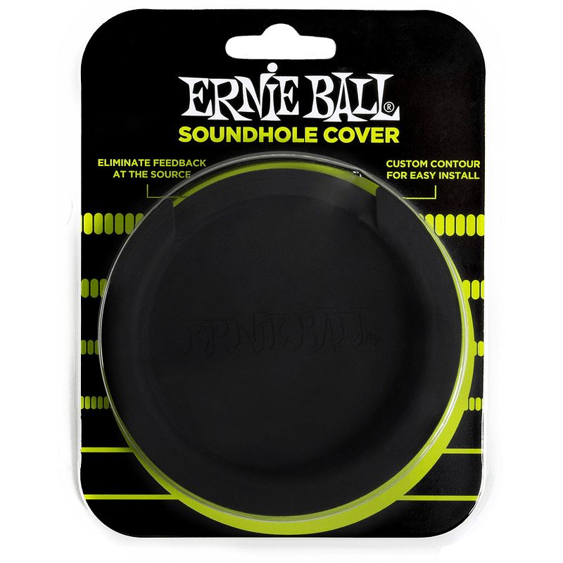 Foto van Ernie ball 9618 soundhole cover / feedback buster voor westerngitaar