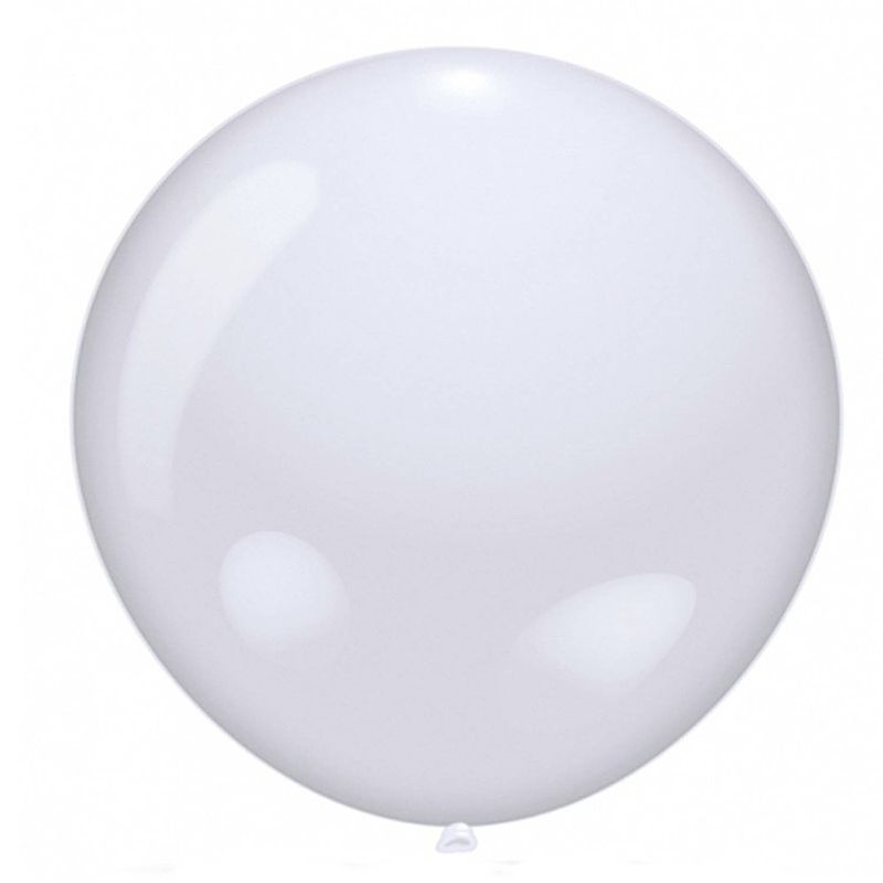 Foto van Mega ballon wit 90 cm diameter - ballonnen