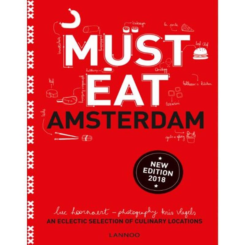 Foto van Must eat amsterdam - updated edition 2017