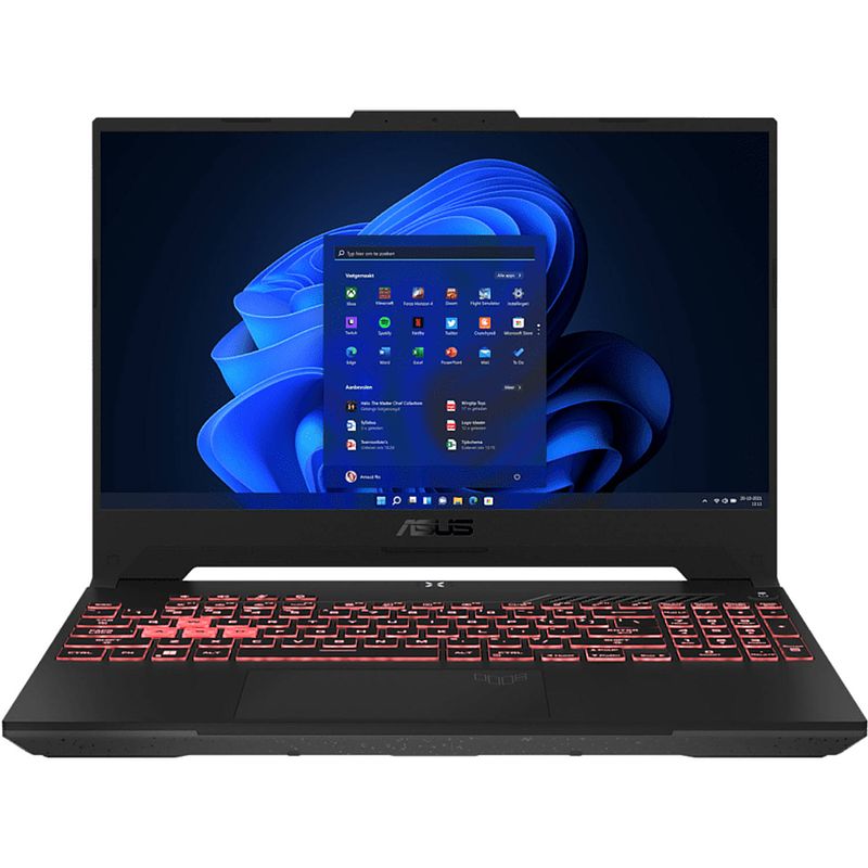 Foto van Asus tuf gaming a15 fa507re-hn061w 15.6"" gaming laptop