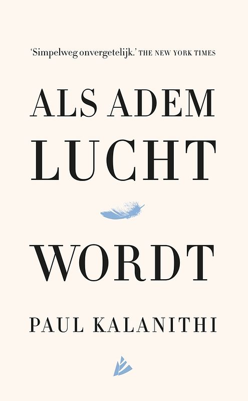 Foto van Als adem lucht wordt - paul kalanithi - ebook (9789048834594)