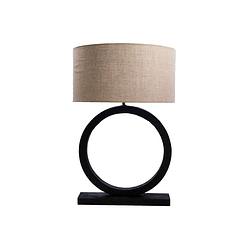 Foto van Giga meubel - tafellamp zwart - 55cm - tafellamp nils