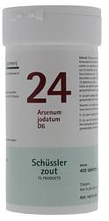 Foto van Pfluger celzout 24 arsenum jodatum d6 tabletten