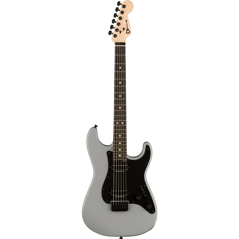 Foto van Charvel pro-mod so-cal style 1 hh ht e ebony primer gray elektrische gitaar